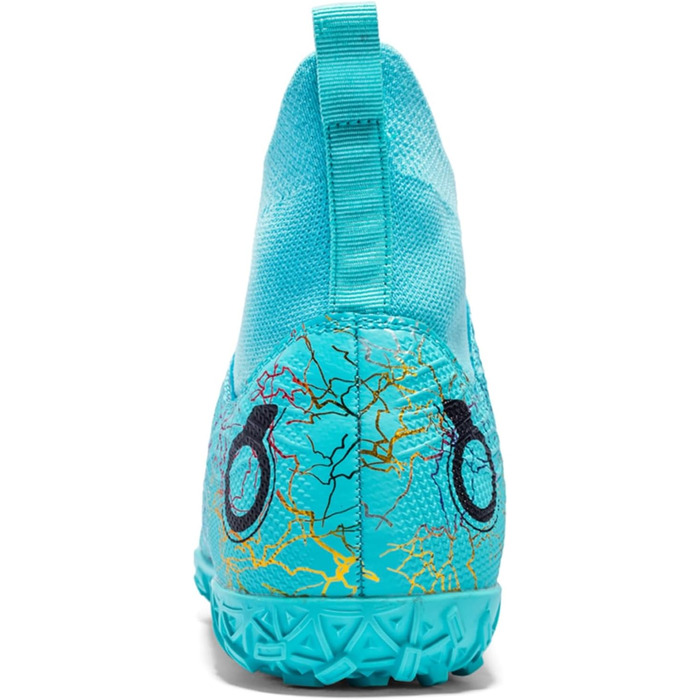 Дитячі футбольні бутси KUUK для штучного газону та залу (AG, FG, TF) – для хлопчиків та дівчаток, розмір 37 EU, K028, зелені