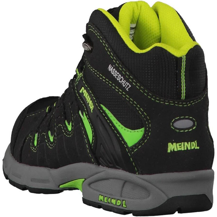Дитячі трекінгові півчеревики Meindl Snap Unisex, 36 EU, Лимонний/Чорний