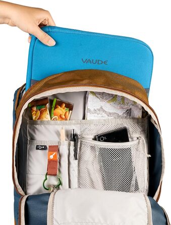 Рюкзак VAUDE Cycle 20 II, універсальний, 20 л, Baltic Sea/Umbra
