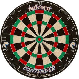 Дартс Unicorn Easy Score для початківців, навчальний, подвійна висота, з круглим дротом, змагальна якість, дошка з сизалю