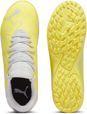 Дитячі футбольні бутси PUMA для хлопчиків та дівчаток (37.5 EU, Сірий, Жовтий)