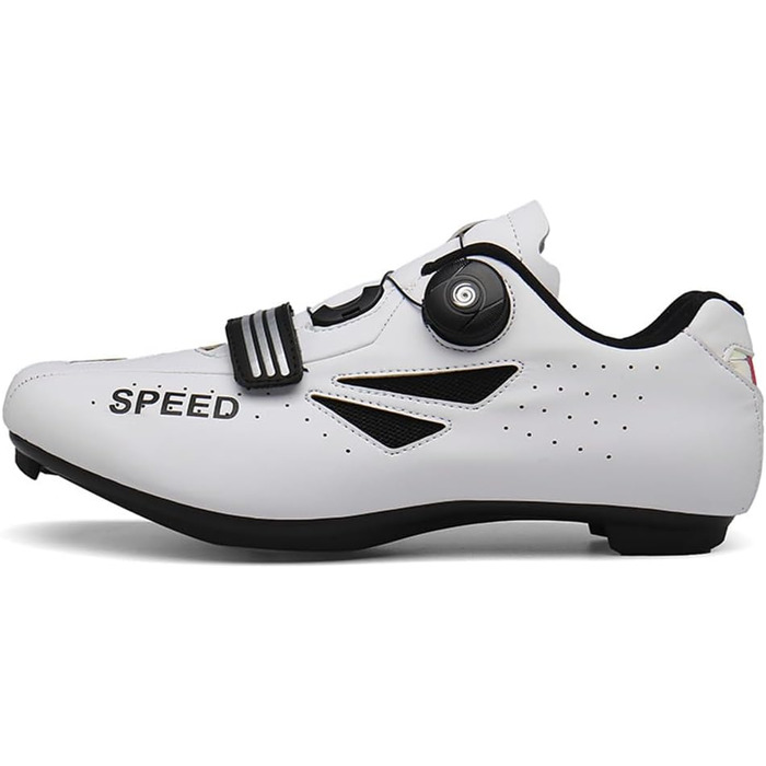 Велосипедні черевики для чоловіків та жінок, MTB, шосейні, крос-кантрі, кросівки, дихаючі, для їзди на велосипеді, сумісні з SPD-SL/SPD, розміри 36-47 EU, білі