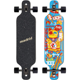 Лонгборд Madrid Skateboards Unlucky 40 2022 – скейтборд для швидкісного катання, 102 см