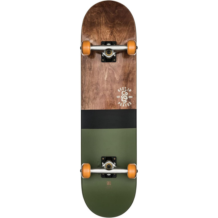 Скейтборд Globe G2 Half Dip 2 8'' клен темний/зелений мисливський