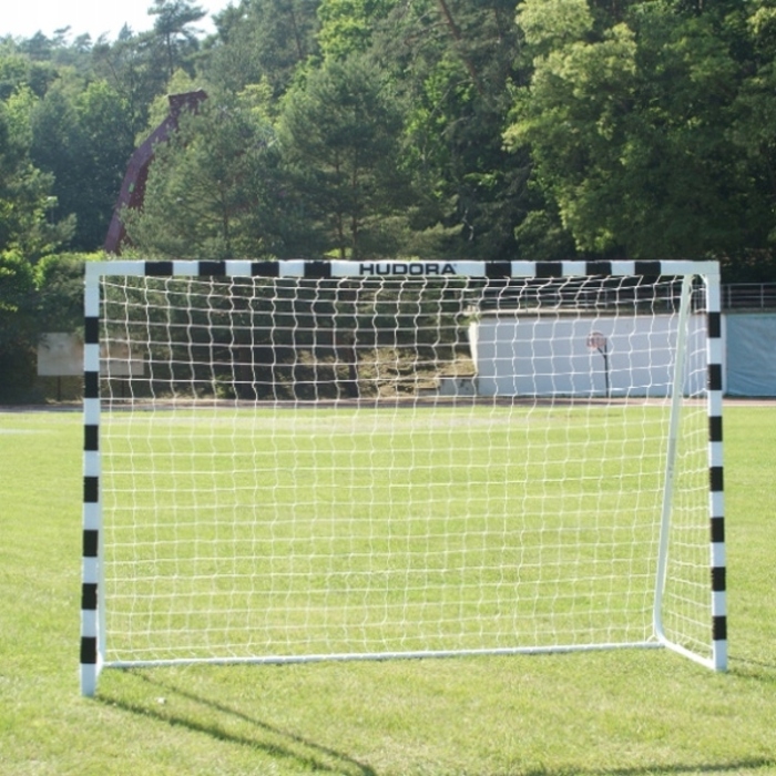 Переносні футбольні ворота Hudora Stadion 3x2 м, сталеві