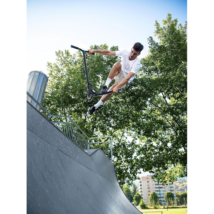 Дитячий трюковий самокат Micro Mobility Ramp, синій