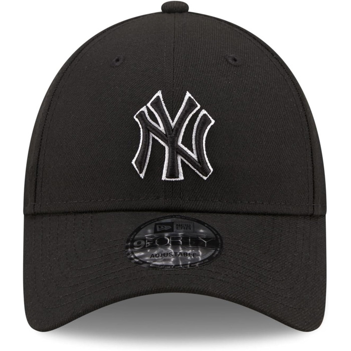 Кепка New Era New York Yankees MLB Pop Outline чорного кольору, регульована, розмір універсальний