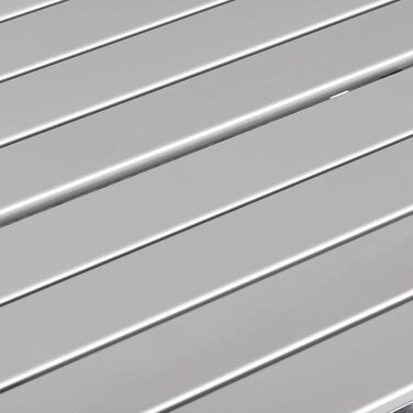 Складаний столик Woltu з алюмінію для саду, тераси та балкону, 50.5x47x59.5 см