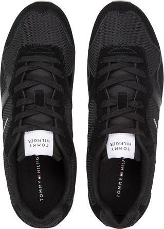 Чоловічі кросівки Tommy Hilfiger Runner Icon Mix FM0FM05679 низькі, чорні, розмір 43 EU