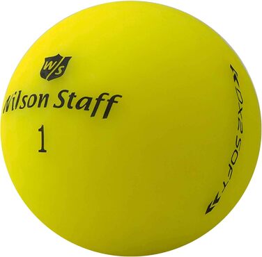Гольф-м'ячі Wilson Staff Dx2/Duo Soft Optix жовті, матові, преміум, б/в, у сітці