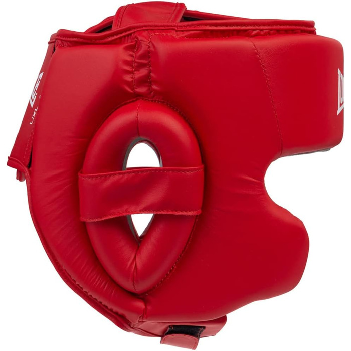 Боксерський шолом Lonsdale Stanford S/M червоно-білий, унісекс