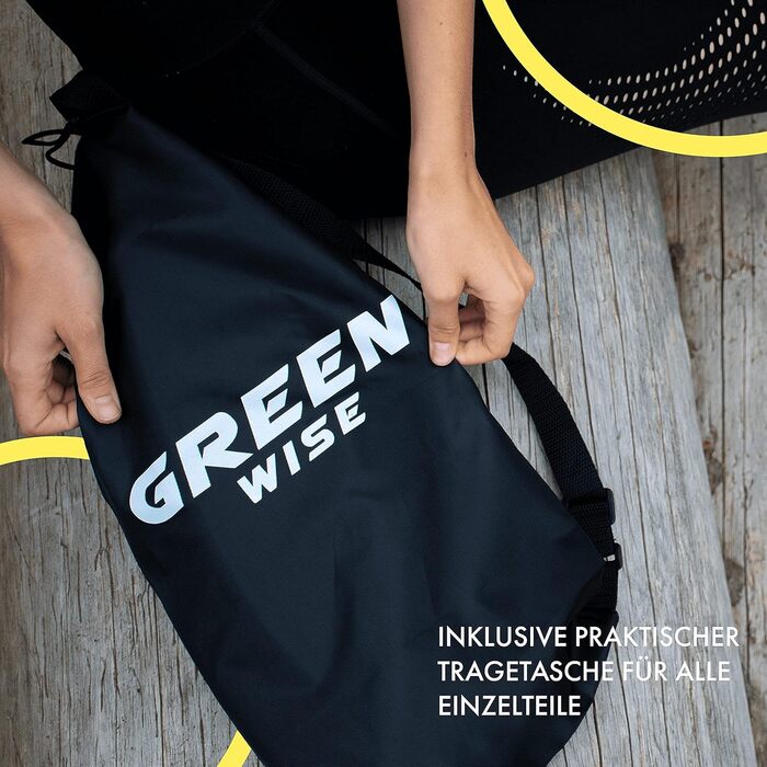 Обруч для фітнесу GreenWise 1 кг, сталевий, 95 см, для дорослих і дітей, масажний, для схуднення, з відеокурсом і чохлом