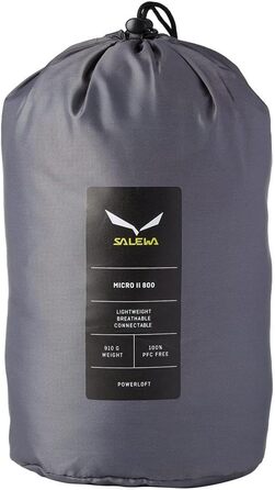 Спальний мішок Salewa Micro II 800 Powerloft BLUE DANUBE (лівий)
