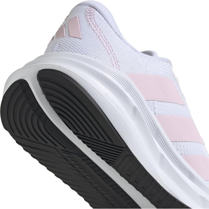 Жіночі бігові кросівки adidas Galaxy 7, Cloud White Clear Pink Core Black, розмір 42 EU