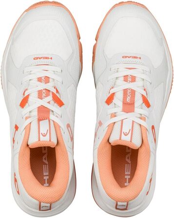 Жіноче падел-шоу HEAD Motion Team Padel 274644 Bkaq, чорний/білий/кораловий, 40.5 EU