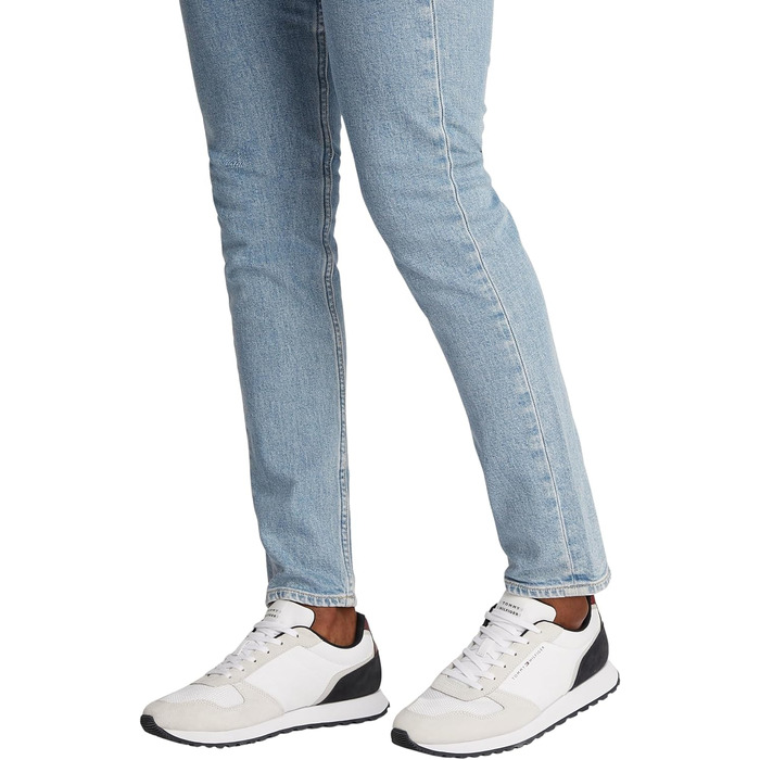 Чоловічі кросівки Tommy Hilfiger: спортивне взуття (46 EU, білий)