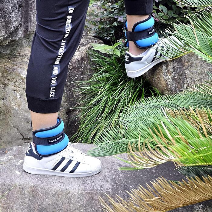 Набір манжетів BalanceFrom GoFit для ніг, рук, щиколоток та зап'ясть, регульовані, зелені