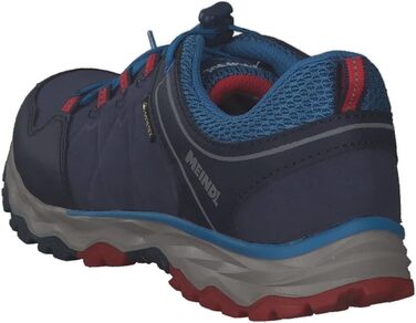 Дитячі трекінгові черевики Meindl для дітей (42 EU, темно-синій, червоний)