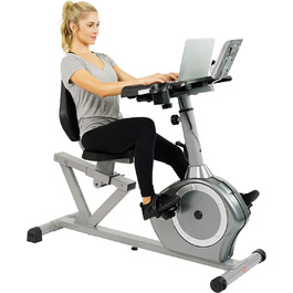 Велотренажер лежачий Sunny Health & Fitness SF-RBD4703 Cabrio, магнітний, для дому