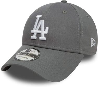 Кепка New Era Los Angeles Dodgers League Essential Grey 9Forty - універсальний розмір