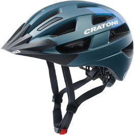 Велосипедний шолом Cratoni Velo-X чорний M/L
