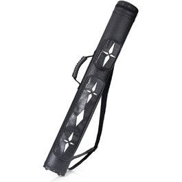 Чохол для більярдних київ на 2 киї з штучної шкіри, чорний