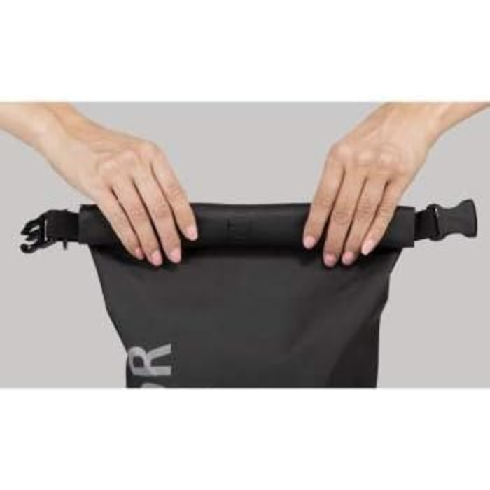 Водонепроникний мішок Hama 10 л з Rolltop, плечовий ремінь, чорний (з тканини Tarpaulin)