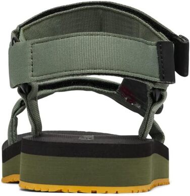 Columbia Breaksider Sandal: Чоловічі сандалі для активного відпочинку, 46 EU, зелений (Mosstone/Golden Yellow)