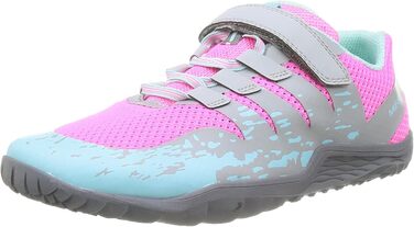Кросівки Merrell Trail Glove 5 A/C для дітей та дорослих, сірі з рожевим та блакитним, 38 EU