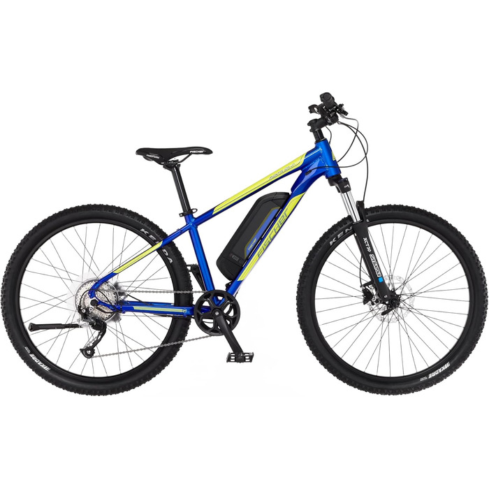 Електровелосипед FISCHER Montis/Terra 2.1 Junior, 38 см, для жінок і чоловіків, гірський, задній мотор 45 Нм, акумулятор 48 В