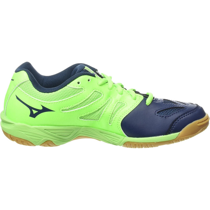 Дитячі спортивні кросівки Mizuno Lightning Star Z2 для залу, розмір 42 2/3 (34 EU), блакитний, білий, зелений