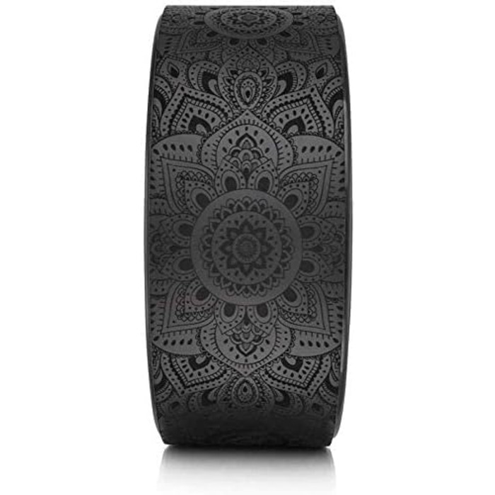 Йога-колесо Yoga Design Lab Mandala Night, міцне, екологічне, для глибокої розтяжки та виправлення постави