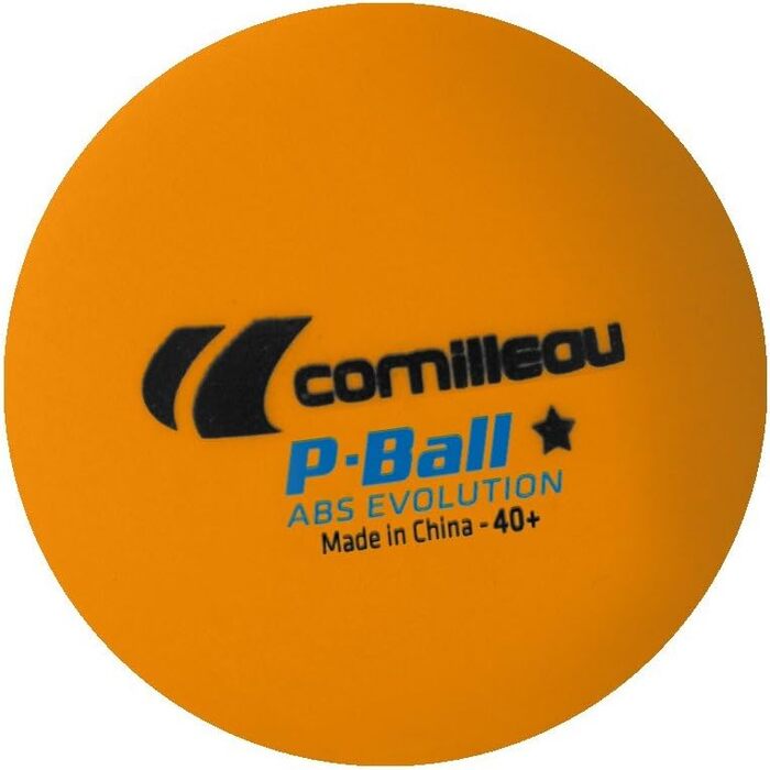 Кульки для настільного тенісу Cornilleau ITTF ABS Evolution пластикові