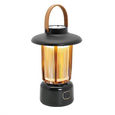 LED кемпінгова лампа AuRiver: портативна, USB, з ліхтариком, 3 режими, IPX3, для кемпінгу, намету, саду, дому