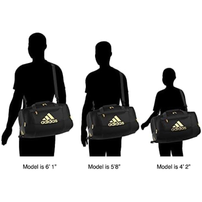 Сумка спортивна adidas Defender IV, унісекс, маленька, дорожній саквояж