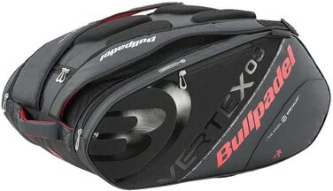 Сумка для паделу Bullpadel Vertex BPP22001, чорна/червона
