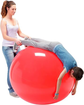Гімнастичний м'яч GYMNIC Physio, червоний, 12 см, для фітнесу та реабілітації