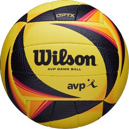 Волейбольний м’яч Wilson OPTX AVP Replica, синтетична шкіра, репліка офіційного м’яча AVP