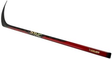 Клюшка для хокею Bauer Nexus SYNC Grip Intermediate 58'' Flex 55 червона, ліва, загин P92