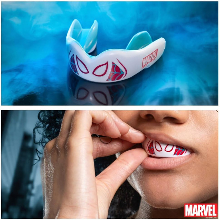 Захисна капа Marvel Spider-Gwen для дорослих і дітей, спортивна, для єдиноборств, регбі, хокею, боксу, MMA, кікбоксингу, дзюдо