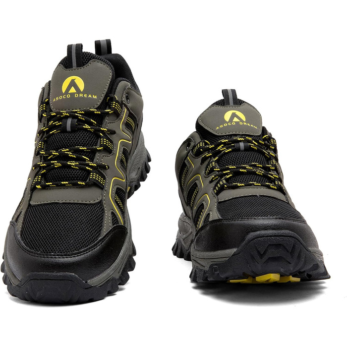 Черевики для хайкінгу/трекінгу чоловічі/жіночі, легкі, дихаючі, зелені, 41 EU