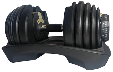 Регульовані чавунні гантелі Life4Fitness 1 x 24 кг