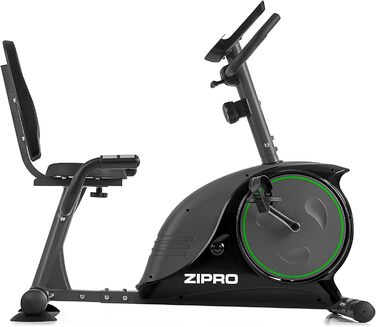 Велотренажер Zipro Easy, магнітний ергометр для дому, до 150 кг, фітнес-велосипед з батарейним живленням
