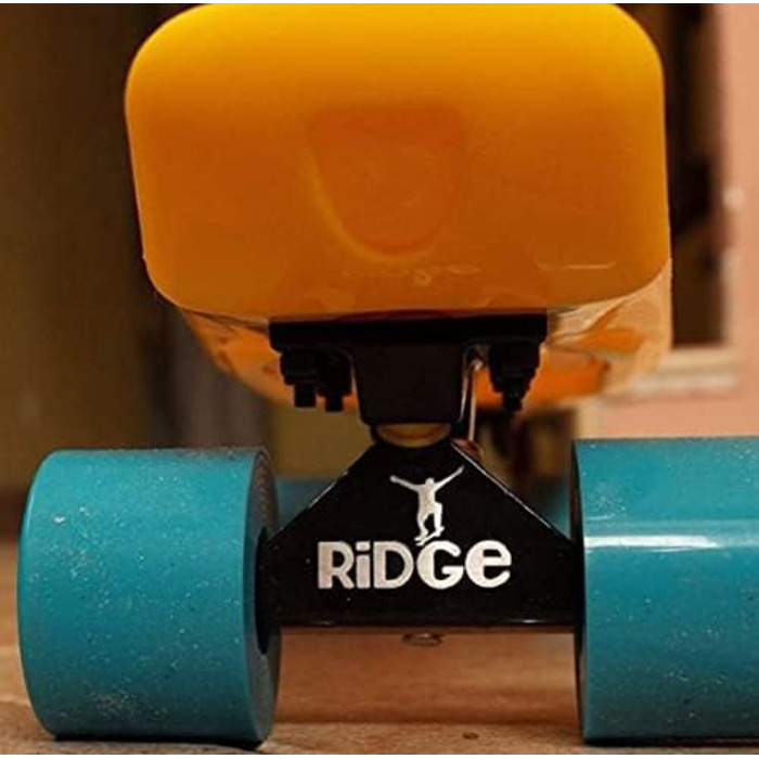 Скейтборд Ridge Cruiser Mini Limited Edition (Жовто-Чорно-Синій) - Компактний круїзер для міста