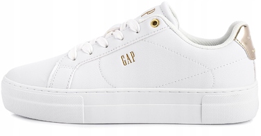 Жіночі спортивні кросівки GAP, екошкіра, білі, елегантні, розмір 39