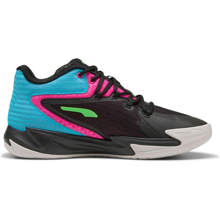 Кросівки баскетбольні PUMA Dagger Unisex 42 EU, Puma Black/Fluro Pink