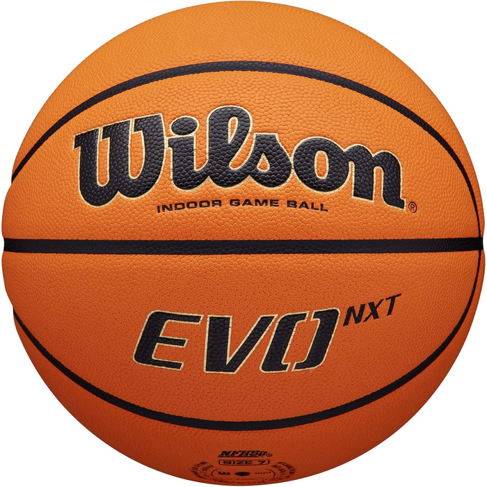 Баскетбольний м'яч Wilson NCAA Evo NXT, розмір 7 (29.5''), ігровий