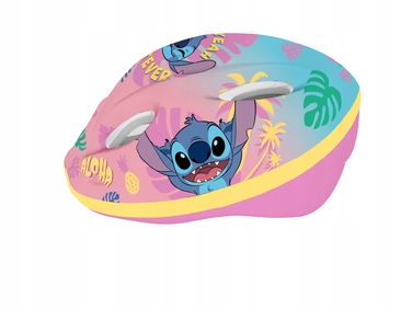 Комплект захисту для роликів та скейта (шолом, наколінники, налокітники) — Stitch