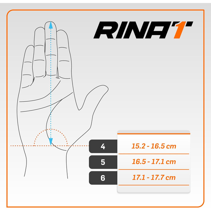 Дитячі воротарські рукавички Rinat Kronos 10:22 Turf, розмір 38