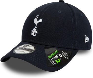 Кепка New Era 9Forty з регульованим розміром, бейсболка з логотипом команди, вигнутий козирок, серії A, Прем'єр-ліга, універсальний розмір (Tottenham Hotspur #34794)